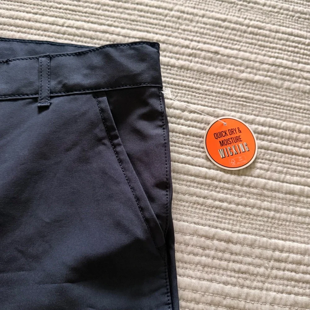NWT The Children's Place Boys Navy Blue Quick Dry  Wicking Shorts‎ Size 16